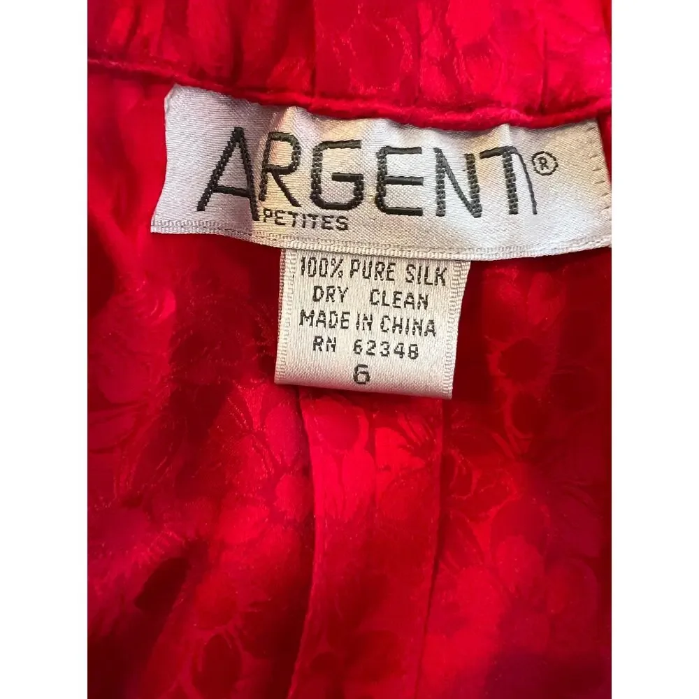 Vintage 80s red